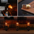 E26 LED Amber Night Light Bulbs 1W, T28 Mini Edison Tube Lamp, 2200K Warm, 10W Incandescent Equivalent