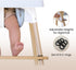 Adjustable O-Rings for IKEA Antilop Highchair Footrest