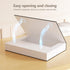 JiaWei Binder - 3 Pack Storage Folders Box with Magnetic Closure, Letter Size Binder, 300 Sheets Capacity