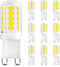 DiCUNO G9 LED Bulb, 5000K Daylight White, LED G9 Light Bulbs 4W,
