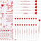 Jetec 60 Sets Valentine's Day Pens Bulk Heart Employee Appreciation Gifts Inspirational