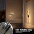 2 Pack, Dimmable 1W 3000K Briignite Night Lights Plug into Wall Wall Sconce Night Light with Dusk to Dawn Sensor, Night