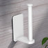 VAEHOLD Toilet Paper Holder Self Adhesive Kitchen Washroom Adhesive Toilet Roll Holder No Drilling for Bathroom Stick