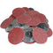 FPPO Aluminum Oxide Grit 40 50Pcs 3 Inch Sanding Disc Roll Lock R-Type