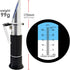 0-28% Salinity Refractometer ATC - Sodium Chloride Salt Level Tester for Sea Water, ±0.2% Accuracy
