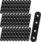30 PCS Black Straight Braces, Cast Iron 100MM X 20MM X 3MM