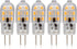 Simba Lighting LED G4 Bulb, 5 Pack, 1.5W T3 20W Halogen Replacement, 12V AC/DC, Soft White 3000K