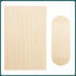 Novabright 100 4" 2.6" 60 40 1/42" Pcs Maple Fingerboard Wood Veneer Pieces x Straight Cut, Cross Cut Thickness