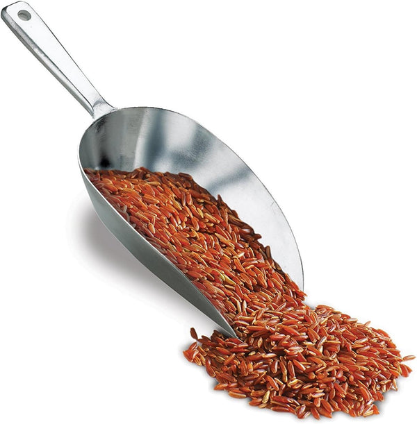 HIC Kitchen Utility Scoop, 9.75-Inches, 250-Millimeters, Commercial-Grade Anodized Cast Aluminum