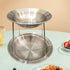 predolo Set 2 Seafood Tray Rack Tier for Snack Food Display, Deep Basin