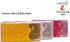 ZIG ZAG Elegant Money Gifting Envelopes Pack of 50 Cash Holder Designer Lifafa for Weddings, Gift of Prosperity Multi Color comes with 2 colours pack, MEDIUM by ZIG ZAG