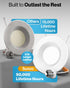 6 Inch, 965 13W (120W 2700K Dimmable, 4 Pack. Sunco Retrofit LED Recessed Lighting Downlight Can Lights for Ceiling