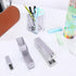 MEGREZ Desktop Staplers Kit, Acrylic Metal Stapler with 1000 PCS Staples, Office Supplies Set in Purple