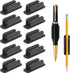 baecel 10 PCS Pen Holder, Upgraded Adhesive Pencil Holder for Desk, Flexible Silicone