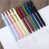Ddaowanx 12Pcs Colorful Gel Pens, 0.5mm Fine Point Retractable Pens for Journaling, Sketching, Teacher School Supplies