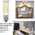 Ovenot E12 Bulb 4W 40W C7 Bulbs Bulbrite Non-Dimmable 6000K 2 Pack Led Light Equivalent Replacement Clear Type B