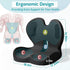 Sciatica,Tailbone,Back Ergonomic Seat Cushion,Office Chair Cushion with Lumbar Support Pillow,Car Orthopedic Seat