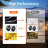 KEIWRLIGHT 32.8FT, 2 1 14 30s IP44 4000mAh Camping String Lights in Outdoor Camping Lantern with Lighting Modes