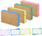 BOBOAR Flash Mini Index Cards 3x5 With Ring for Studying,4 Packs Flashcards for