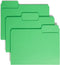 Smead SuperTab File Folder, Green, Oversized 1/3-Cut Tab, Letter Size, 100 per Box (11985)