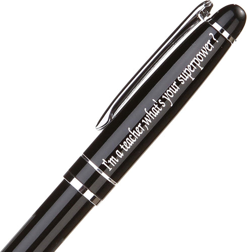 Personalized Engraved Pens for Teacher Appreciation Gifts, Perfect for Men and Women