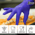 1st Choice Nitrile Disposable Gloves, Small, 3 Mil Blue Indigo, Box of 100, Latex Free Medical Gloves