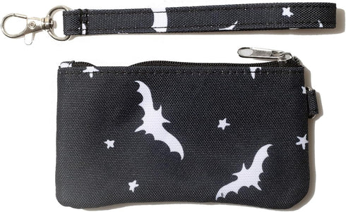 Bats Print Halloween Gifts Key Lanyard, Wristlet Strap, Short Keychain, Hand Wrist Lanyard for Keys