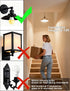 HEKEE Bulb 9W A19 60W 810 E26 Bulbs (4 Packs) Motion Sensor LED Light PIR Built-in IR Equivalent Bright Lumens Base