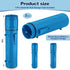 Zonon 2 Pcs 14 Inch Welding Rod Storage Tube, Waterproof Airproof Holder for Welding Rod Canister (Blue)