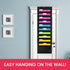 Godery Premium Hanging File Folder Organizer - 10 Pockets & 3 Hangers, Perfect for Home Organization, Wall or Over Door