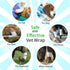 24 Pack 6 Inch 5 Cling Gauze Rolls x Yard, White Rolled Gauze Wraps Vet Wrap for Horses, Pure Cotton Bandage Wrap