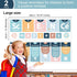 Boho Science Classroom Decoration Rainbow Science Banner and Poster Science Posters Bulletin Board Set for Laboratory Bulletin Board Learning Decor Elementary Middle School Teacher Supplies