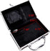 Vaultz Medicine Safe Case with Combination Lock - Pack of 3, 8.35 x 5 x 2.5, Black