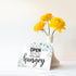 Greenery Open When Envelopes, College Care Package Gift for Boyfriend, Girlfriend, Families - 15 Envelopes