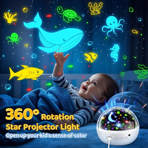 Staryou 1-10 3HD 31 360 3 1-10 Boy Toys Age Years Old | Films & Colors & Rotate & Brightness Baby Gifts for Boys Toys