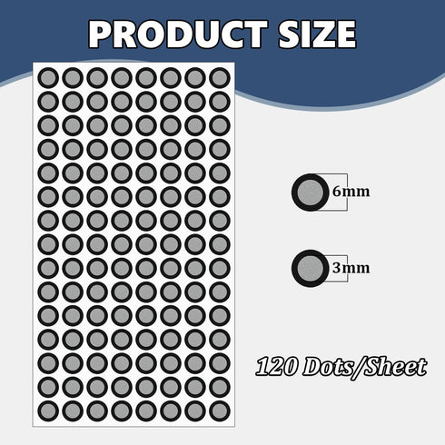 600 3.0mm 3D 3D 3D 3D 3D Dots Scanner Markers for Scanner, Diffusion Scanning Tracking Dots, Tracking Dots Reference