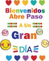 Spanish Bulletin Board Decoration Set - Watercolor Welcome Banners, Inspirational Back to School Poster
