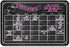 Monthly Wall Calendar Chalkboard Style Board, 12x18 Inch Tin Sign, Durable & Easy to Hang, Customizable with Liquid