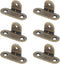 Quluxe 6 Pcs Metal Corner Brackets Furniture Corner Protector Decorative Right Angle Corner