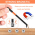 JONMON Allen Wrench Screwdriver Bits - H2-H6 Quick Change S2 Steel Magnetic Hex Head Impact Drill Bits