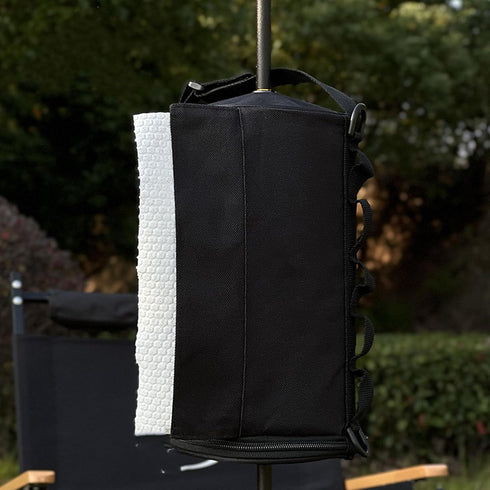 Camping Roll Paper Holder, Anti Scratch Reusable Storage Bag Paper Towel Dispenser Cover for Wall Car Camping Tent