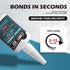 Strong Cyanoacrylate (CA) Super Glue - Fast Curing Medium-Thin Viscosity Instant Adhesive, 4 oz. for Permanent Repair