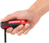 Steelman Portable Folding Hex Key Wrench Multi-Tool, Standard (SAE), Set Includes 9 Sizes with Rubberized Grip
