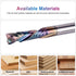 1/4 Inch 1 Inch SpeTool Compression Router Bits Shank Cutting Length with Coated Carbide Spiral Up Down CNC Router Bit