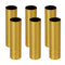 RDEXP 10cm/3.94inch Long 2.5cm/0.98inch Dia Double Line Chandelier Light Cover Sleeves Socket
