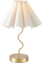 EOEYYOYB Pleated Table Lamp, Table Lamp for Bedroom, Bedside Lamps for Nightstand