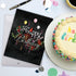 The Best Card Company Large Birthday Card with Envelope (8.5 x 11 Inch) - Fun Wordy Celebration Card J6479CBDG