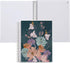 Erin Condren 7"x9" Lined Platinum Spiral Notebook - Bold Blooms Cover, 160 Pages for Notes, Journaling, Writing