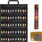 Fireproof Waterproof Rollable Key Case, Compact Storage for 55 Keys, Roll Up Organizer for Hotel, Car Sales, Real Estate
