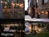 Magictec Commercial 15 48 LED Shatterproof String Lights Grade with Hanging Sockets Ft Black Outdoor Weatherproof Cord